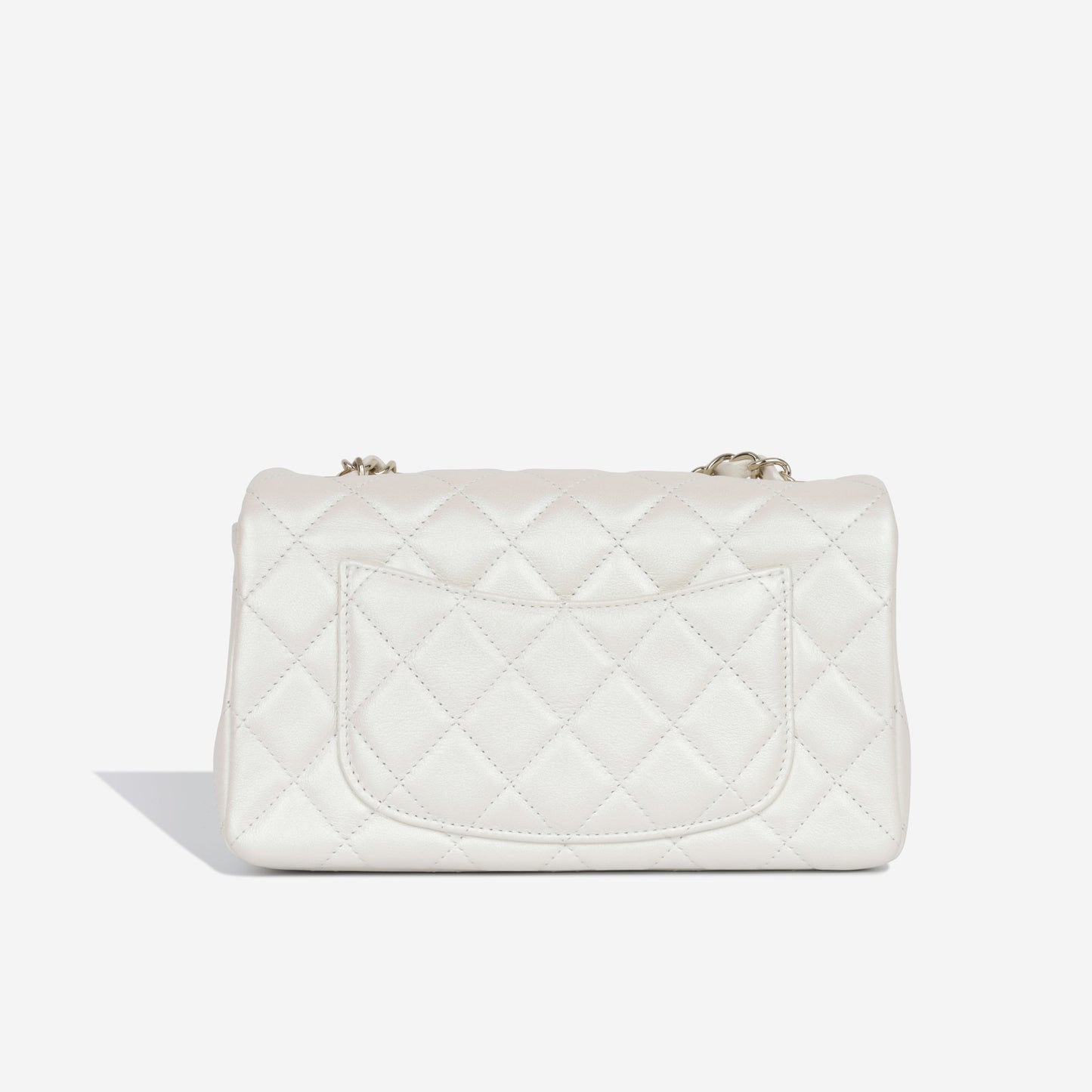 Chanel Classic Flap Lambskin Gold Shoulder Bag Style 63