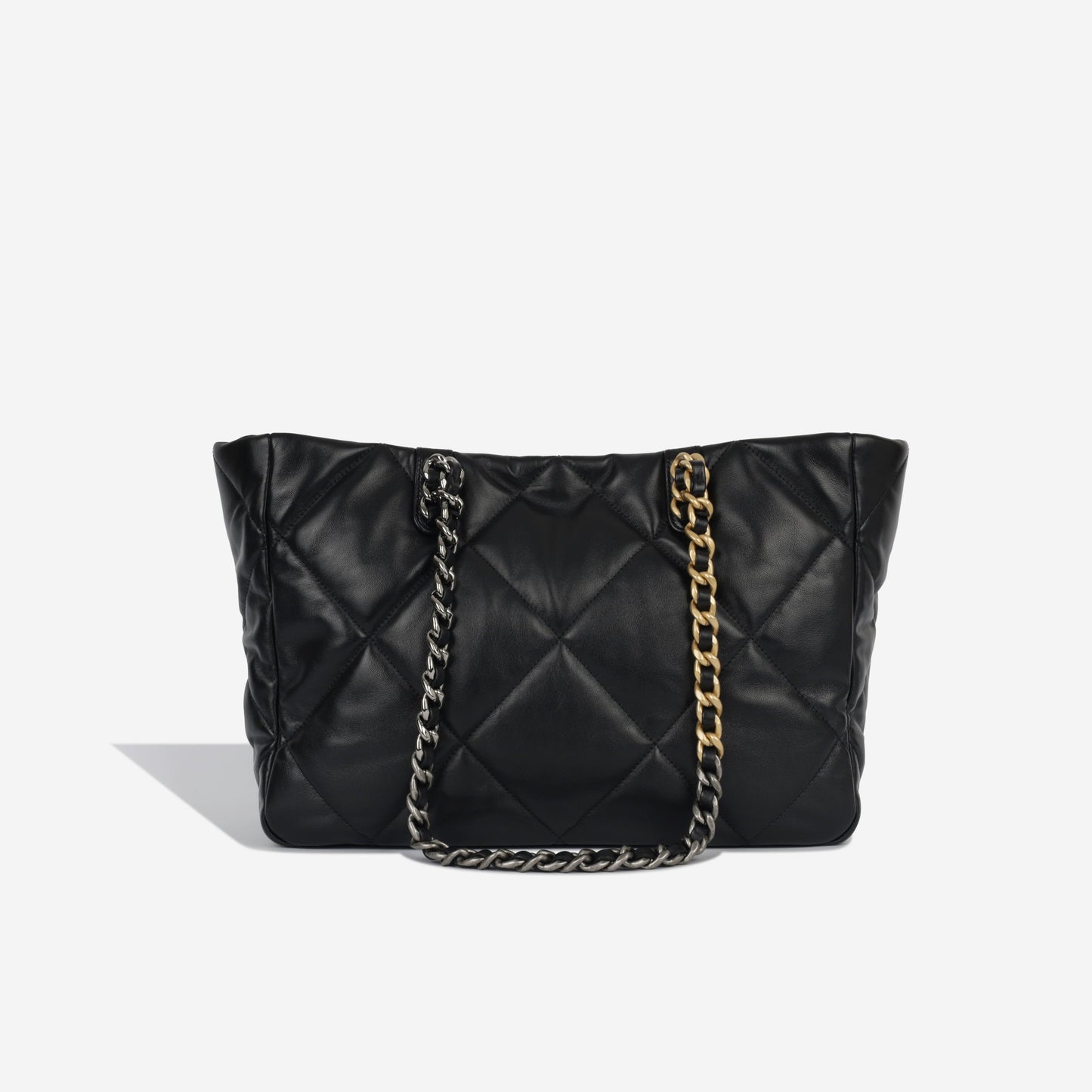 Chanel Chanel 19 Lambskin Black Tote Bag