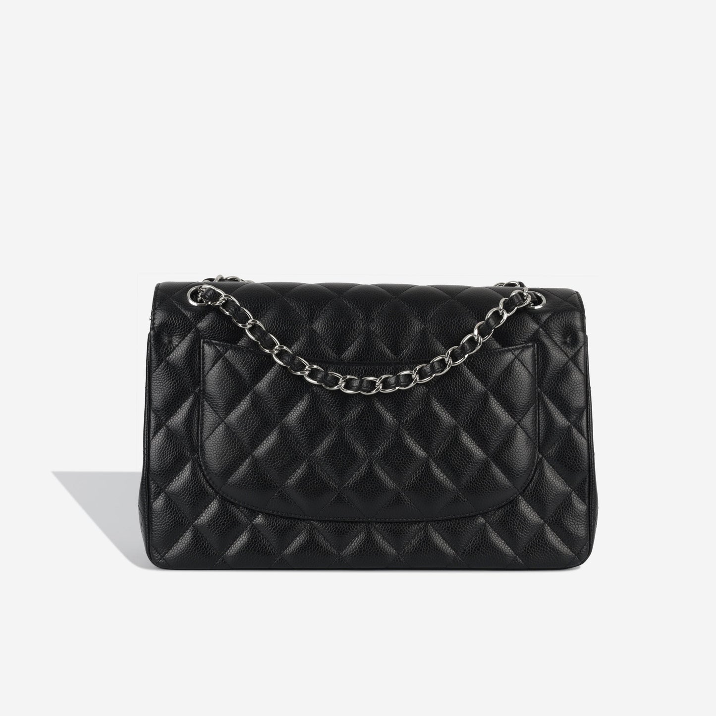 Chanel Classic Flap Caviar Black Shoulder Bag Style 8