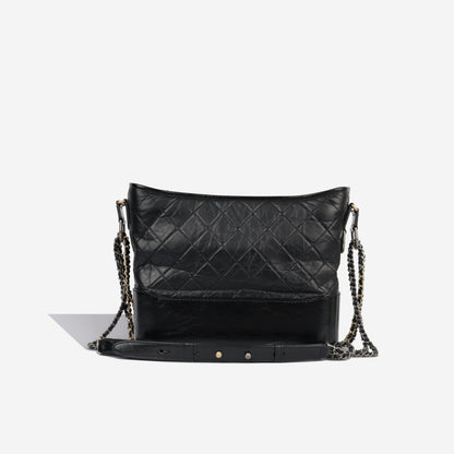 Chanel Gabrielle Calfskin Black Shoulder Bag Style 2