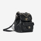 Chanel Calfskin Black Backpack