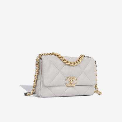 Chanel Chanel 19 Lambskin Black Shoulder Bag Style 18