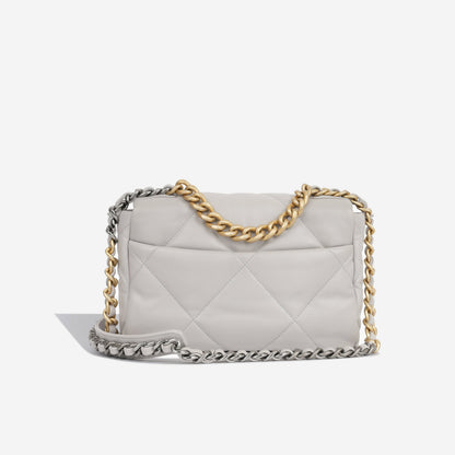 Chanel Chanel 19 Lambskin Black Shoulder Bag Style 18