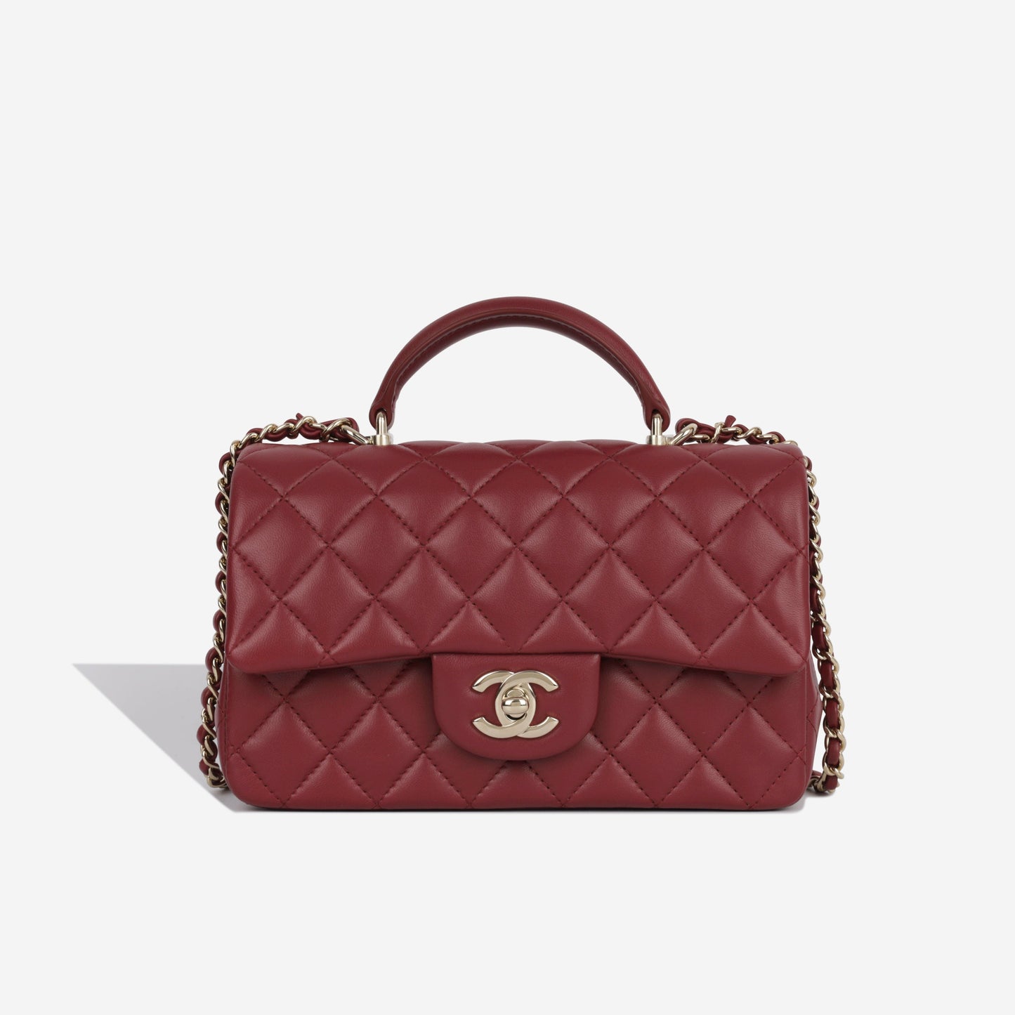 Chanel Classic Flap Lambskin Black Shoulder Bag Style 330