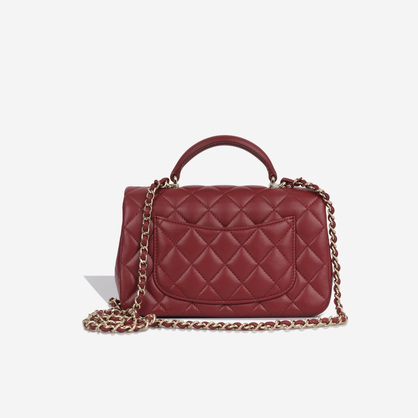 Chanel Classic Flap Lambskin Black Shoulder Bag Style 330