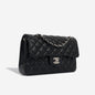 Chanel Classic Flap Lambskin Black Shoulder Bag Style 256