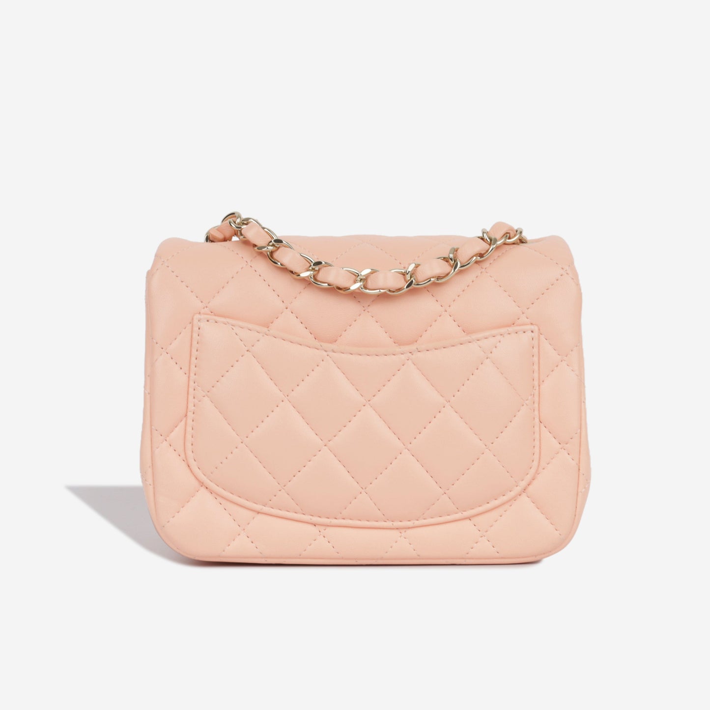 Chanel Classic Flap Lambskin Gold Shoulder Bag Style 88