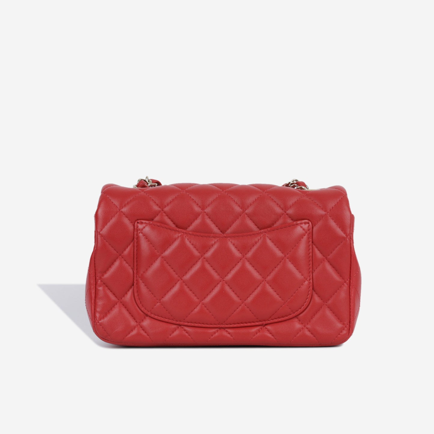 Chanel Classic Flap Lambskin Gold Shoulder Bag Style 56
