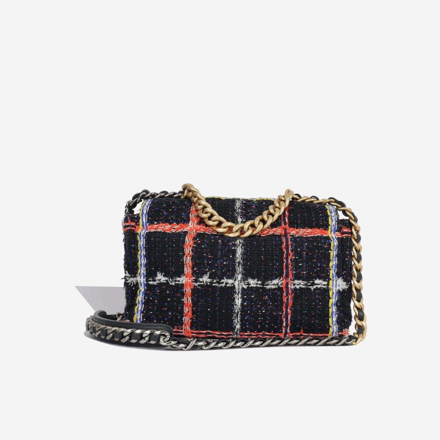 Chanel Chanel 19 Tweed Black Shoulder Bag Style 4