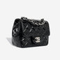 Chanel Classic Flap Lambskin Black Shoulder Bag Style 215