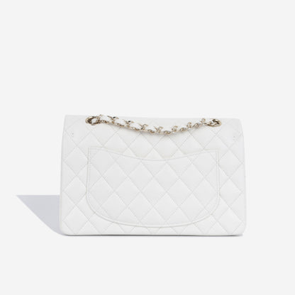 Chanel Classic Flap Caviar Gold Shoulder Bag Style 30