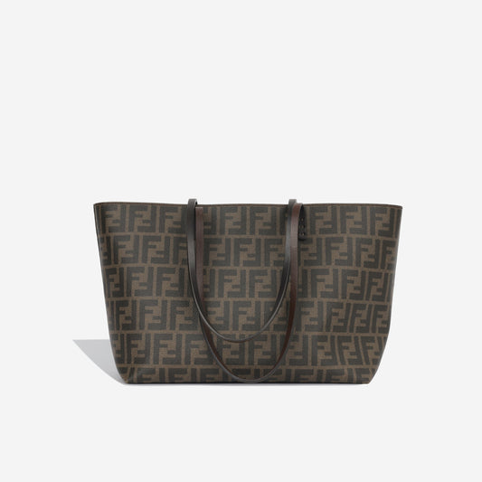 Fendi Roll Canvas Red Tote Bag Style 5