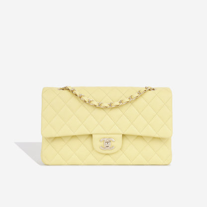 Chanel Classic Flap Caviar Silver Shoulder Bag Style 13