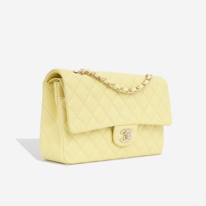 Chanel Classic Flap Caviar Silver Shoulder Bag Style 13