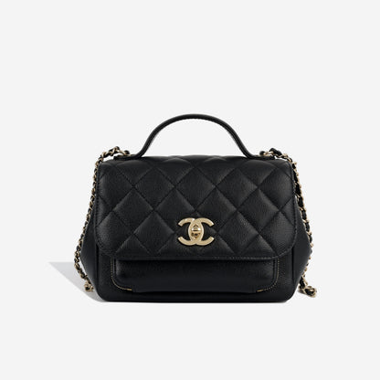 Chanel Timeless Caviar Black Handbag Style 4