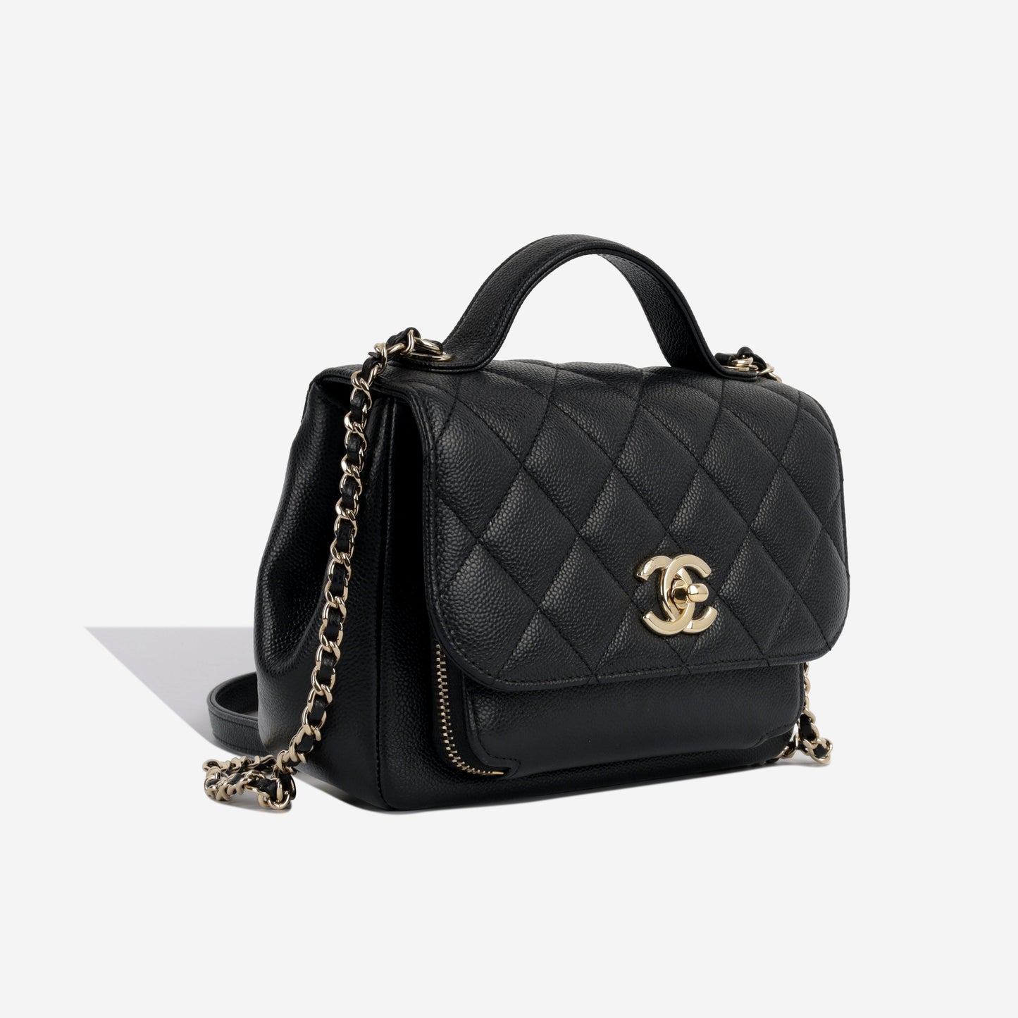 Chanel Timeless Caviar Black Handbag Style 4