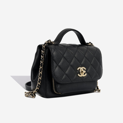 Chanel Timeless Caviar Black Handbag Style 4