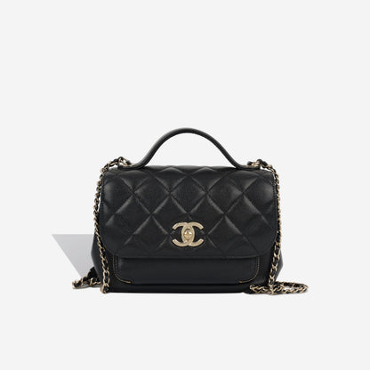 Chanel Timeless Caviar Black Handbag Style 3
