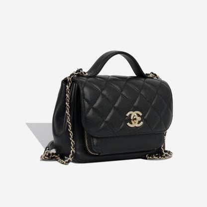 Chanel Timeless Caviar Black Handbag Style 3