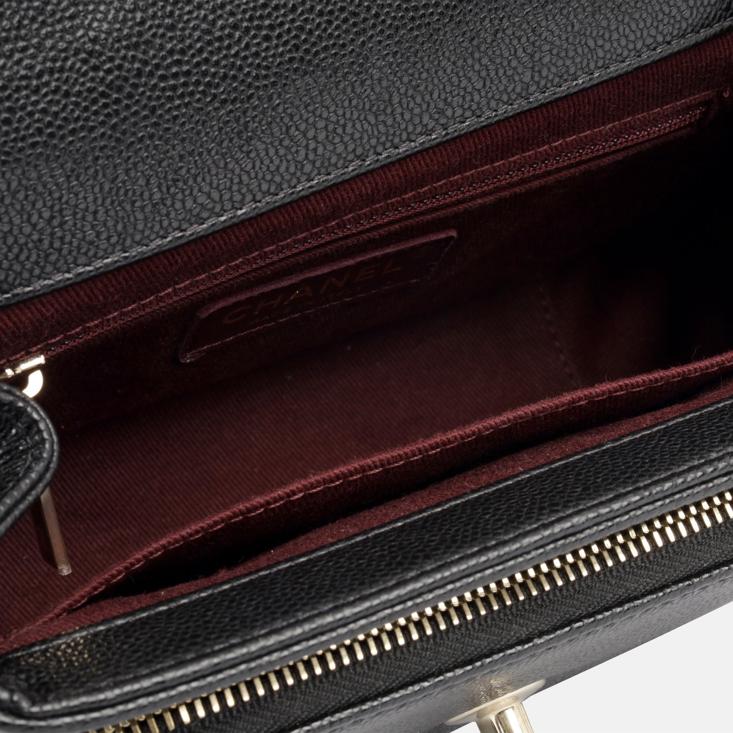 Chanel Timeless Caviar Black Handbag Style 3
