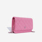 Chanel Wallet On Chain Lambskin Silver Crossbody Style 2
