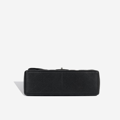 Chanel Classic Flap Caviar Black Shoulder Bag Style 9