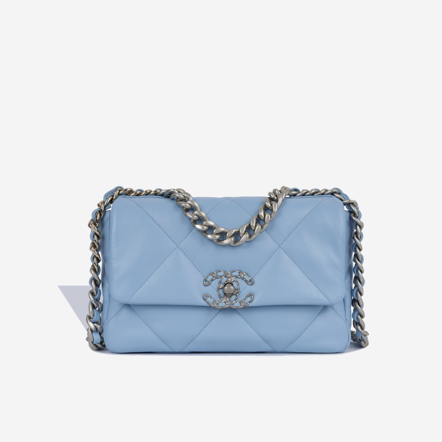 Chanel Chanel 19 Lambskin Gold Shoulder Bag Style 10