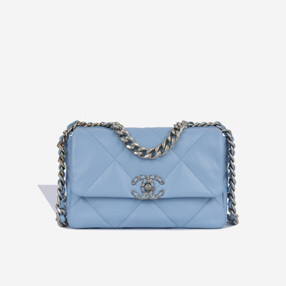 Chanel Chanel 19 Lambskin Gold Shoulder Bag Style 10