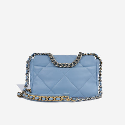 Chanel Chanel 19 Lambskin Gold Shoulder Bag Style 10
