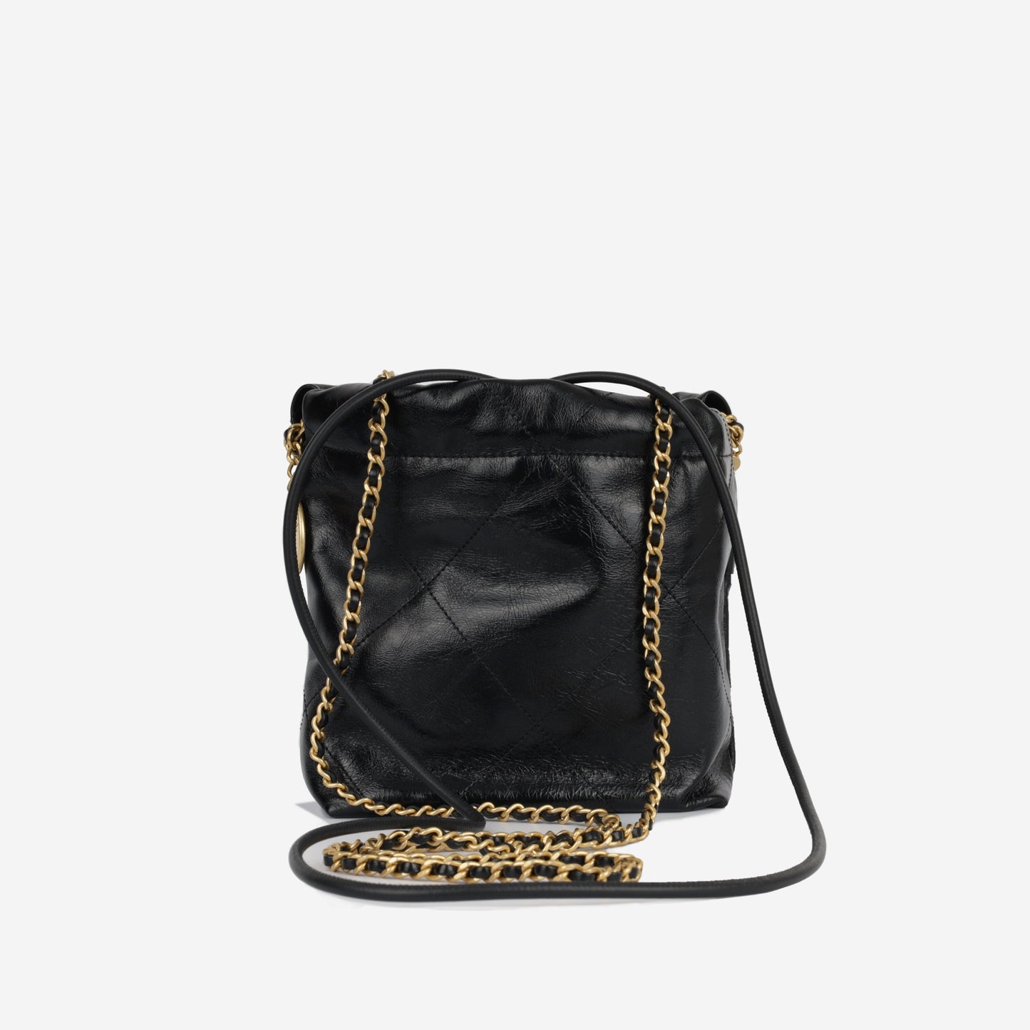 Chanel Chanel 22 Calfskin Black Shoulder Bag Style 5