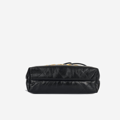 Chanel Chanel 22 Calfskin Black Shoulder Bag Style 4