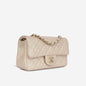 Chanel Classic Flap Lambskin Black Shoulder Bag Style 133