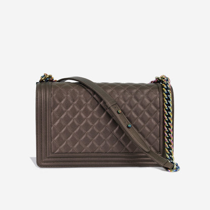 Chanel Boy Bag Calfskin Shoulder Bag