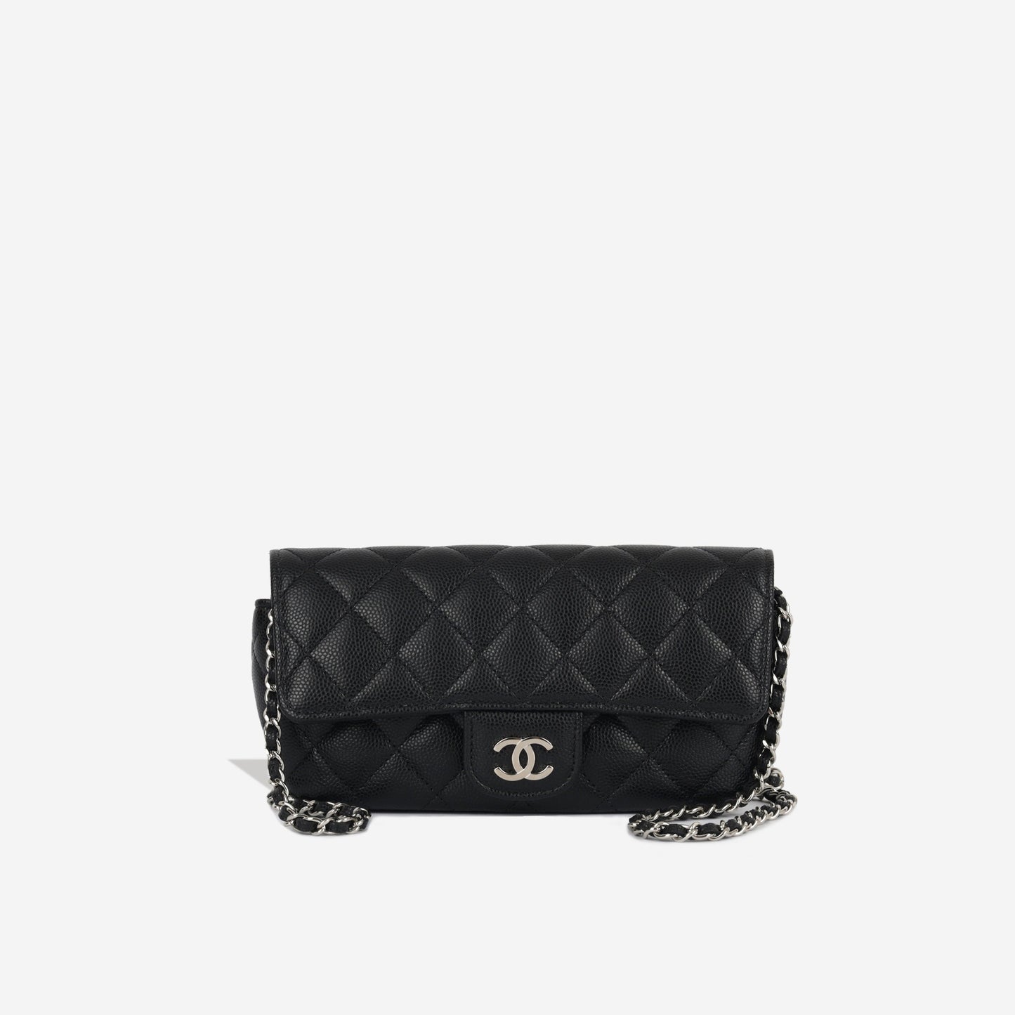 Chanel Classic Flap Caviar Black Shoulder Bag Style 138