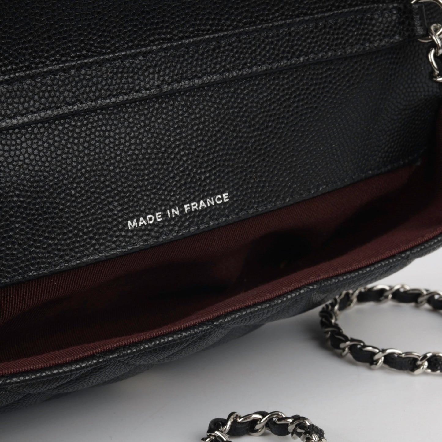 Chanel Classic Flap Caviar Black Shoulder Bag Style 138