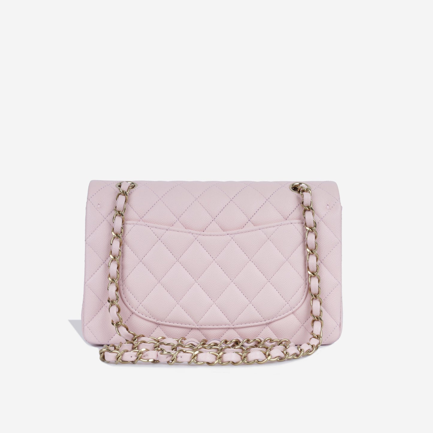 Chanel Classic Flap Caviar Gold Shoulder Bag Style 47