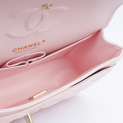 Chanel Classic Flap Caviar Gold Shoulder Bag Style 47
