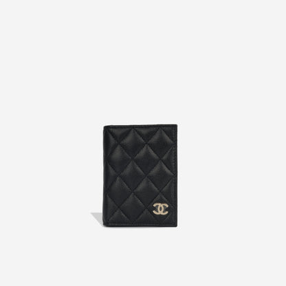 Chanel Luxury Lambskin Black Handbag Style 6