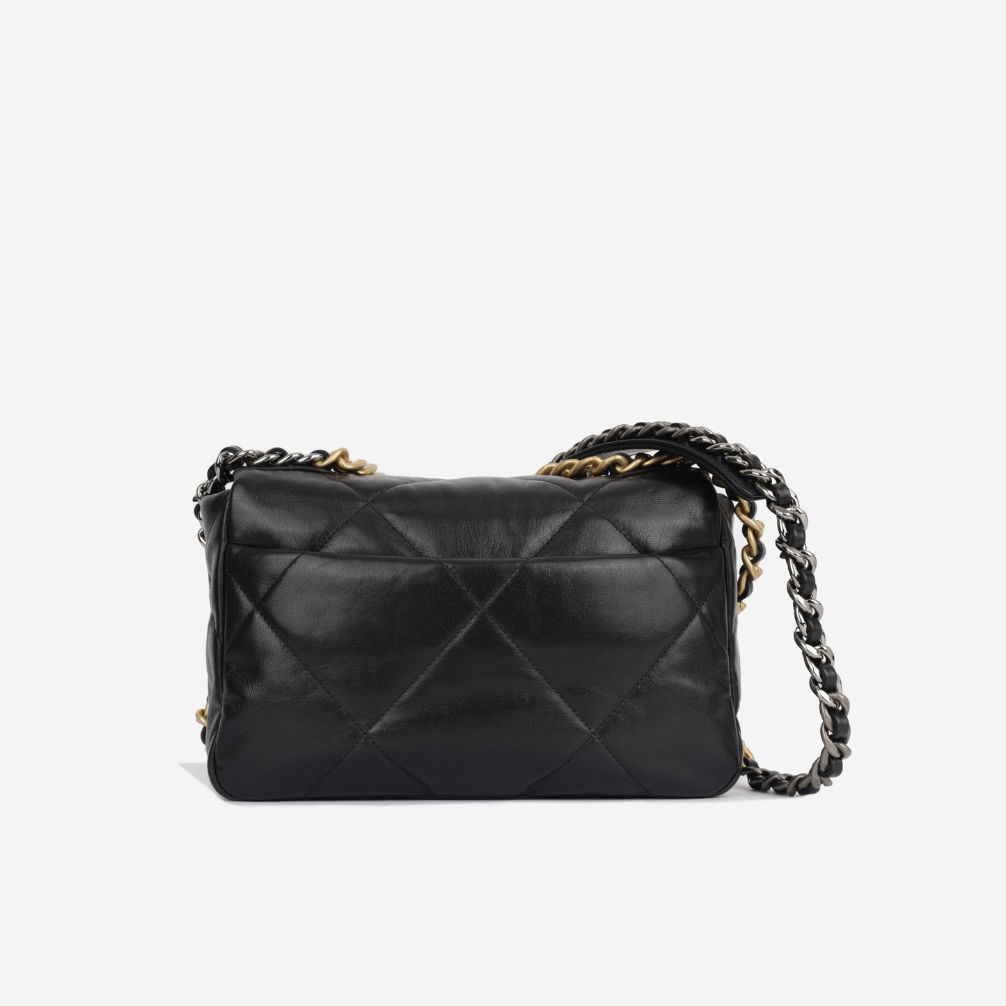 Chanel Chanel 19 Lambskin Black Shoulder Bag Style 13