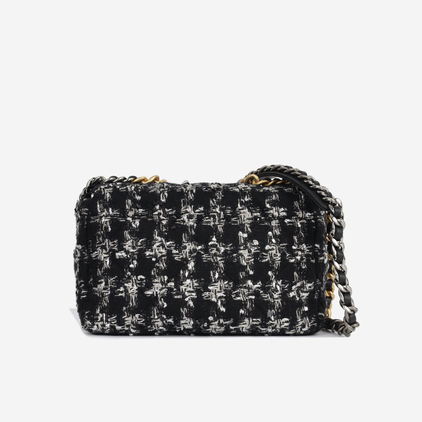 Chanel Chanel 19 Tweed Black Shoulder Bag Tweed