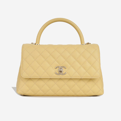 Chanel Coco Handle Caviar Gold Shoulder Bag Style 2