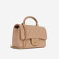 Chanel Classic Flap Lambskin Gold Shoulder Bag Style 129