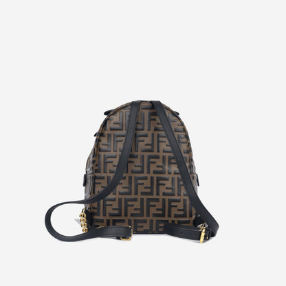 Fendi Mini Zucca Brown Backpack