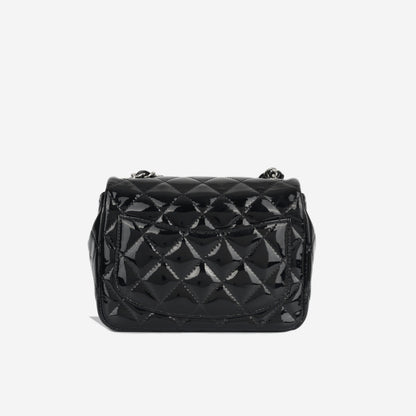 Chanel Classic Flap Calfskin Black Shoulder Bag Style 23