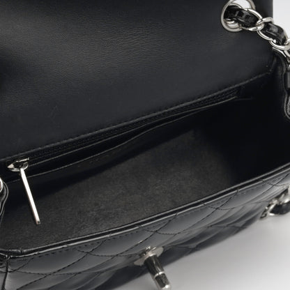 Chanel Classic Flap Calfskin Black Shoulder Bag Style 23