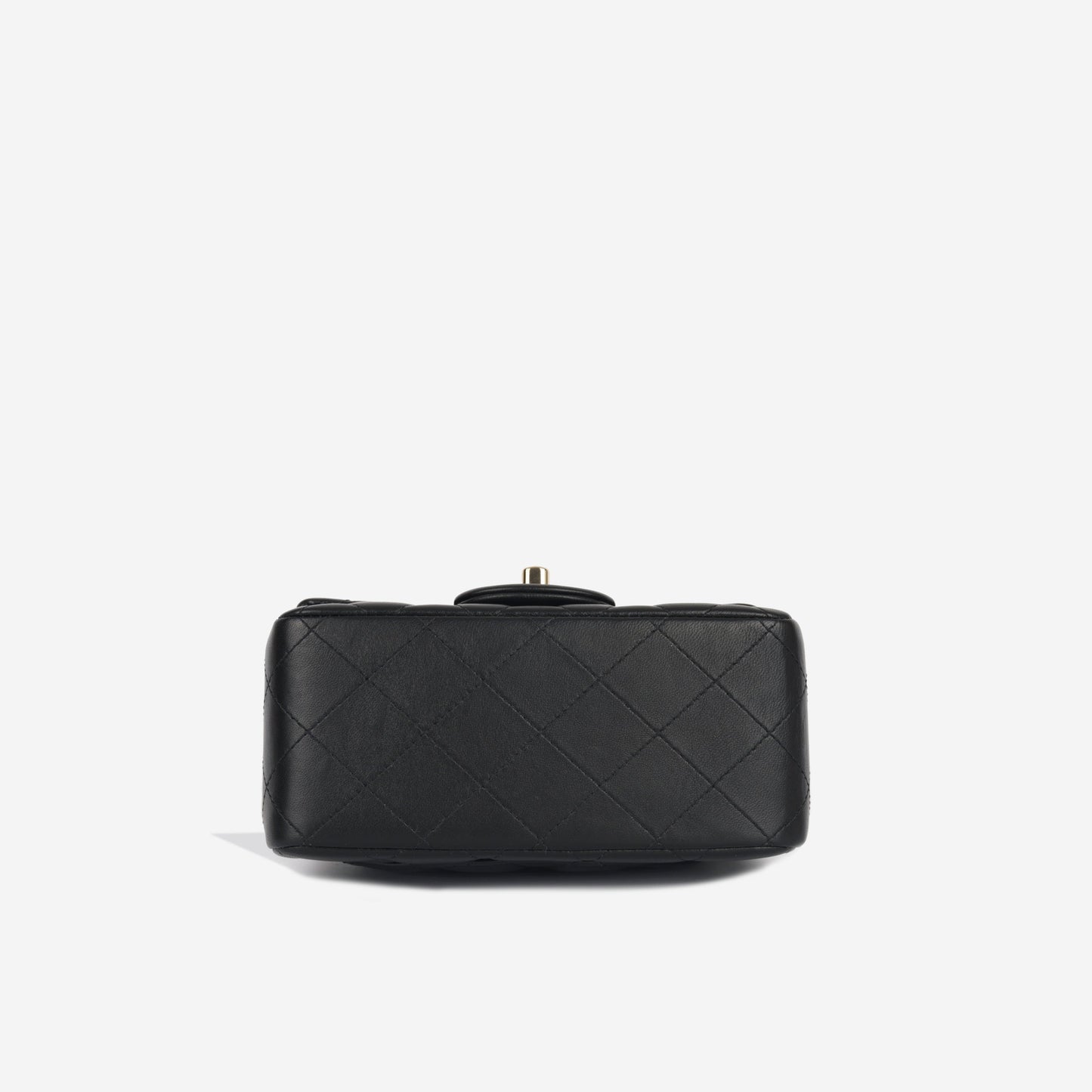 Chanel Classic Flap Lambskin Black Shoulder Bag Style 210