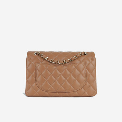 Chanel Classic Flap Lambskin Gold Shoulder Bag Style 140