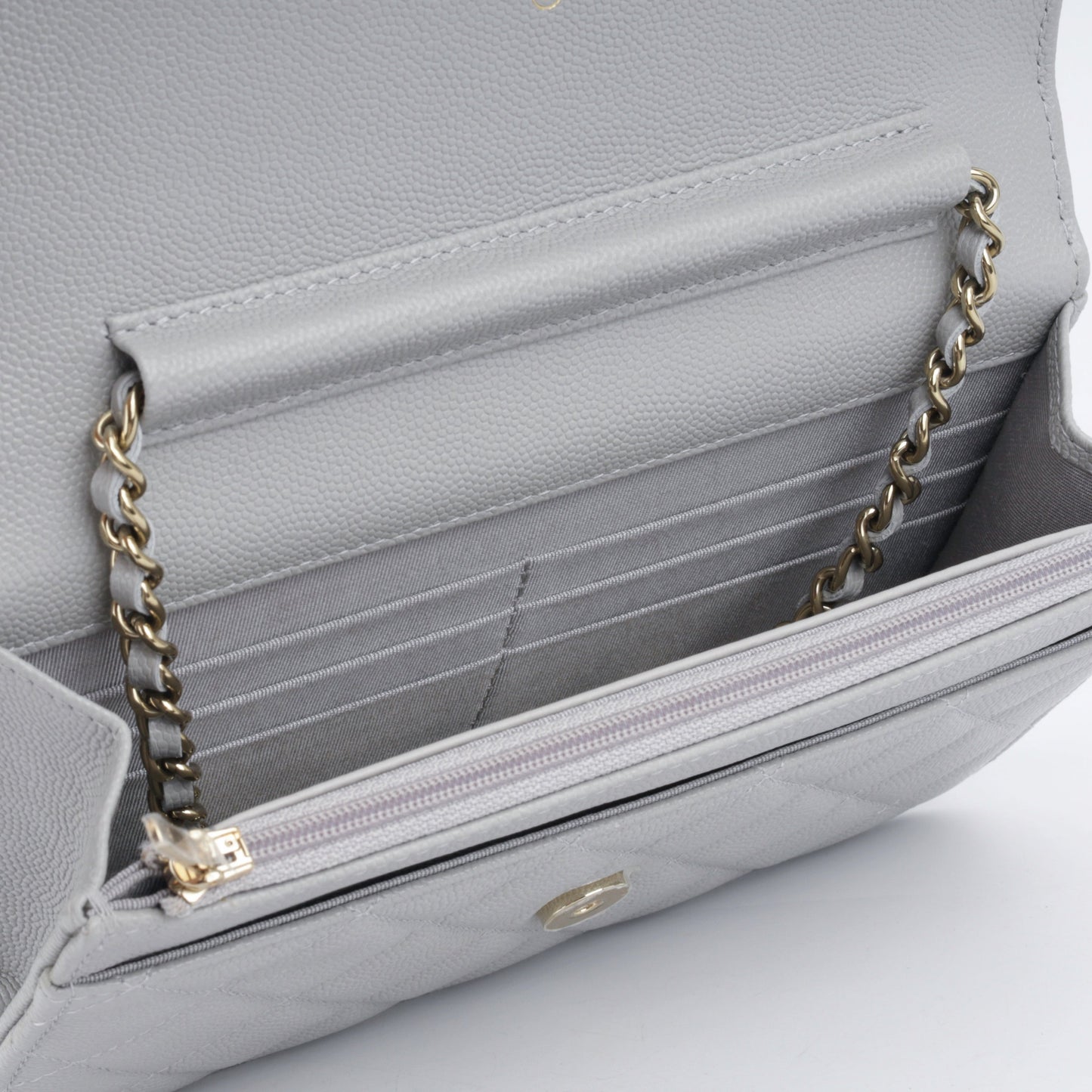 Chanel Wallet On Chain Caviar Gold Crossbody Style 3