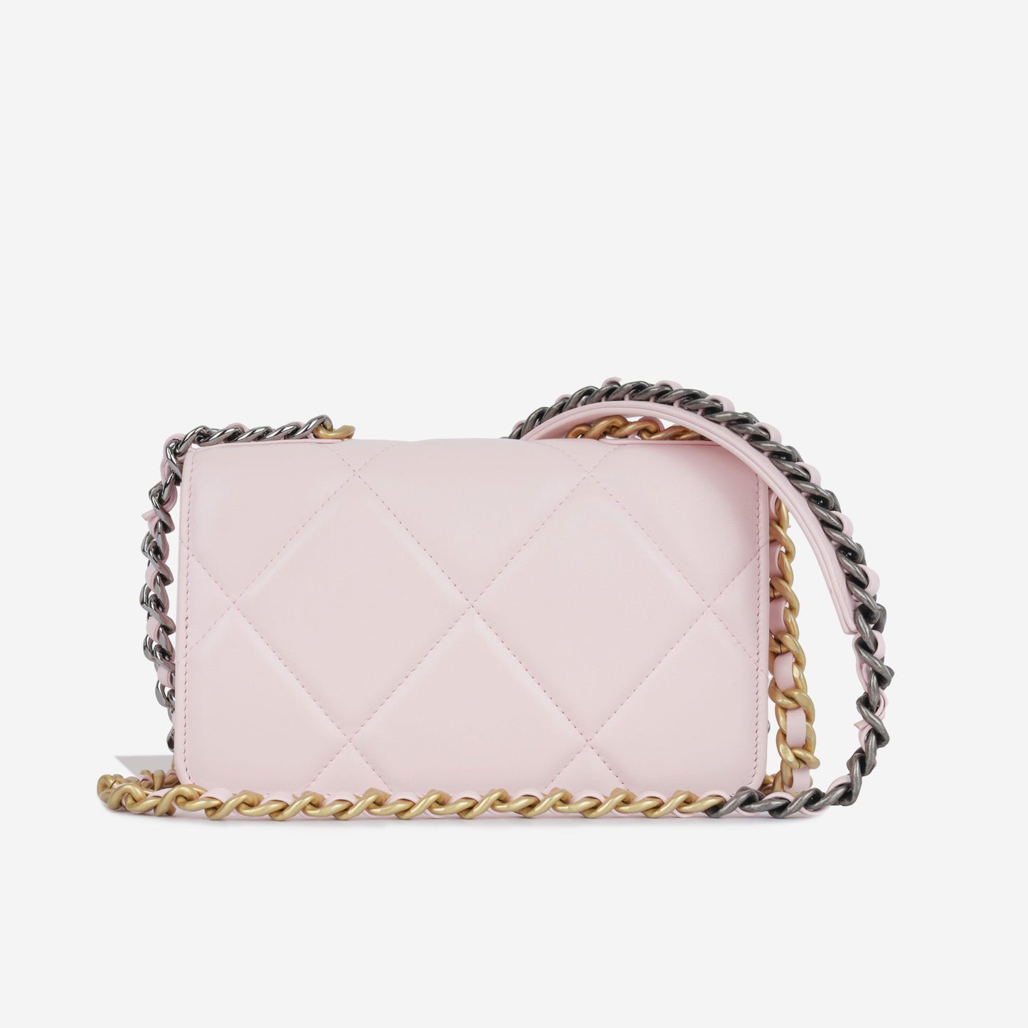 Chanel Wallet On Chain Lambskin Gold Crossbody