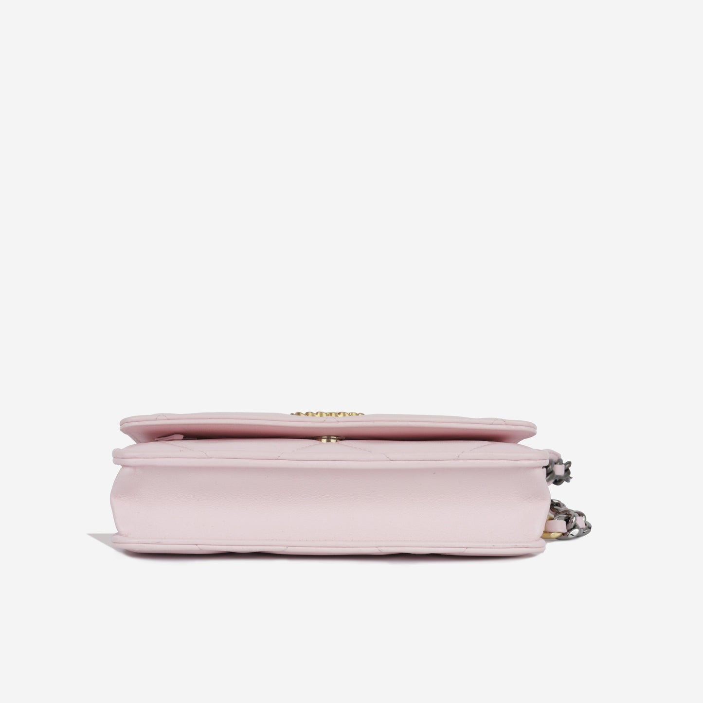Chanel Wallet On Chain Lambskin Gold Crossbody